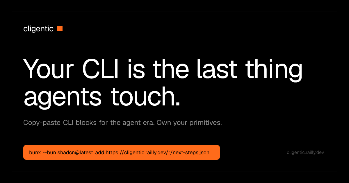 @cligentic preview